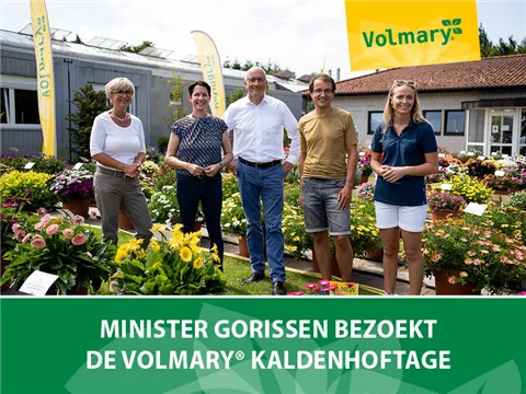 NRW Minister van Landbouw en Consumentenbescherming Silke Gorißen bezoekt de Volmary<sup>®</sup> Kaldenhoftage 2022! NRW Minister van Landbouw en Consumentenbescherming Silke Gorißen bezoekt de Volmary<sup>®</sup> Kaldenhoftage 2022!