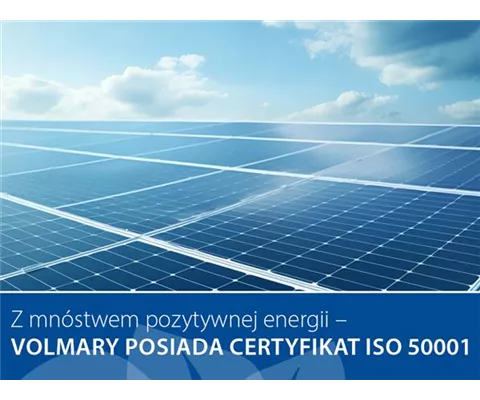 Certyfikat ISO 50001