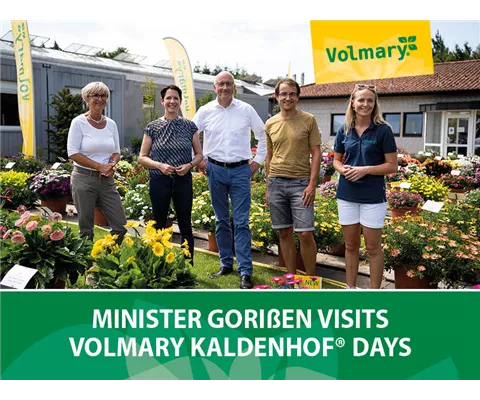 NRW Minister for Agriculture and Consumer Protection Silke Gorißen visits the Volmary<sup>®</sup> Kaldenhoftage 2022! NRW Minister for Agriculture and Consumer Protection Silke Gorißen visits the Volmary<sup>®</sup> Kaldenhoftage 2022!